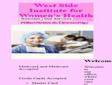 Tablet Screenshot of hernandezobgyn.com